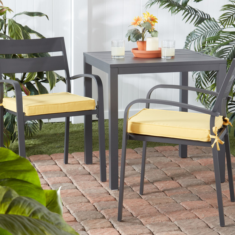 Outdoor Dining Chair Seat Pad, Sunbeam