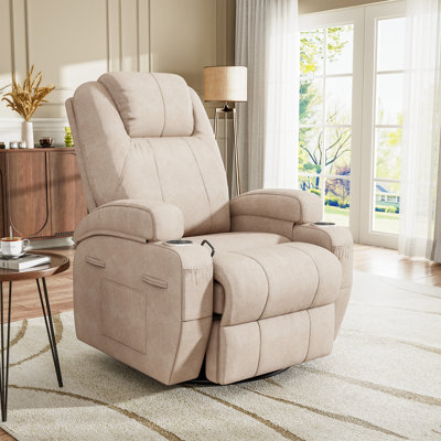 Massage Chair with Swivel and Rocking Function