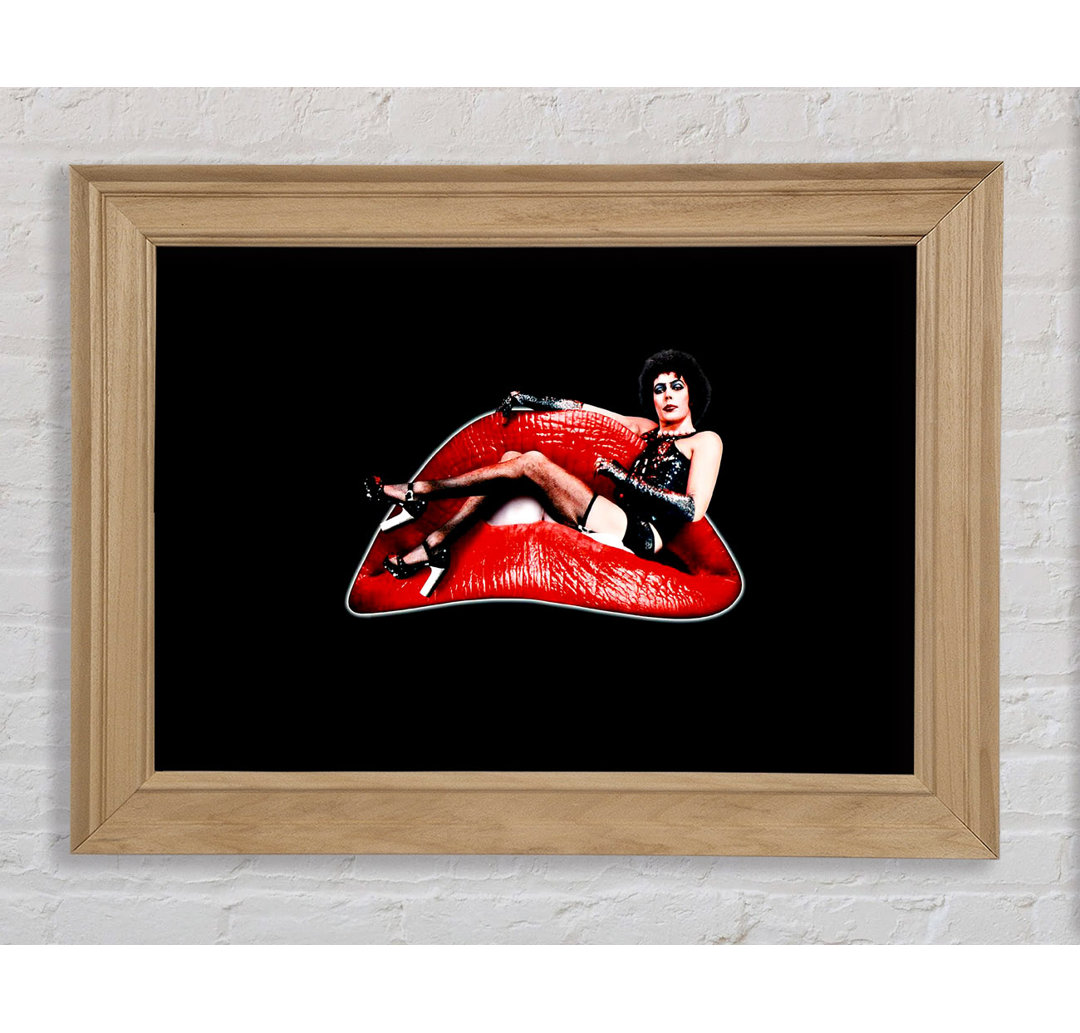 Rocky Horror Sweet Transvestite - Einzelner Bilderrahmen Kunstdrucke