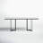 Wainwright Marble Top Metal Base Dining Table