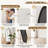 Whimsical Foot-Shaped Full-Length Mirror with Safety Frame-1899545714-1899545613