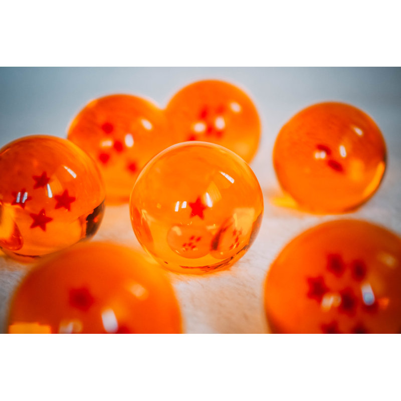 Crystal Dragon Balls by JicKaro - Wrapped Canvas Print, 61cm H x 91cm W