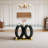 Glass Top Pedestal Dining Set