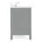 Cambridge 61'' Single Bathroom Vanity with White Quartz Top-1818685289