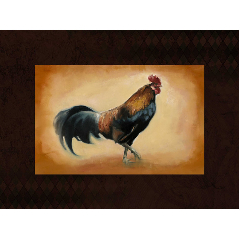 Coq Argyle 1, H 12 po x l 16 po x P 1,25 po