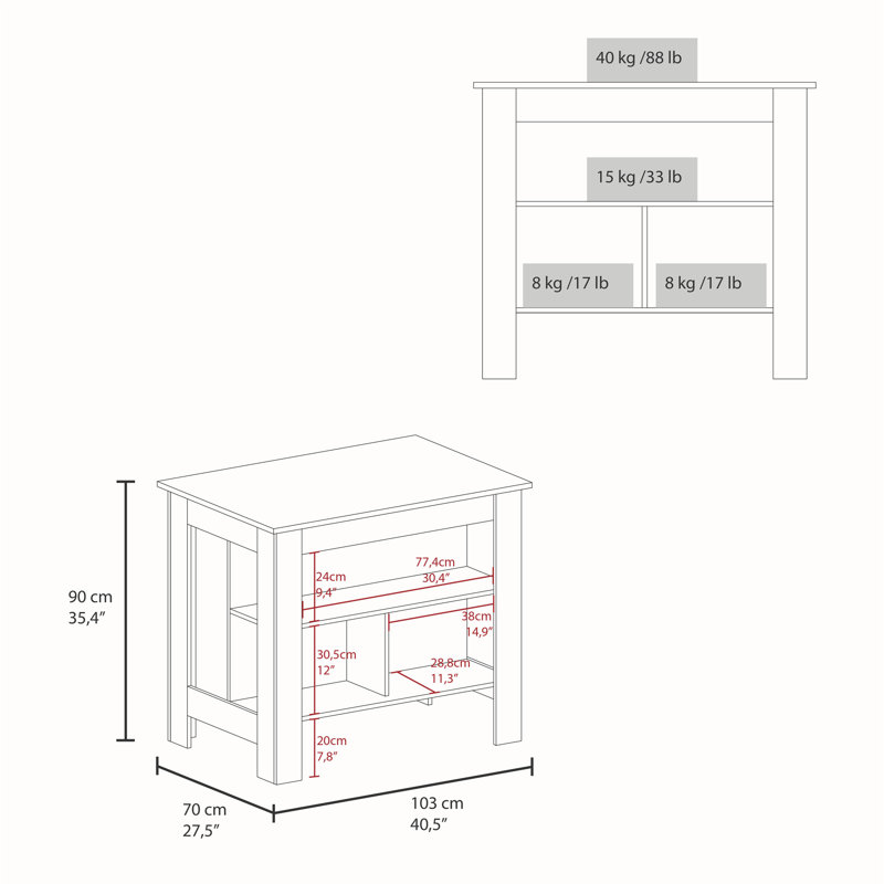 Versatile Kitchen Island with Abundant Storage and Stylish Design for Culinary Spaces