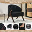 Chaise d'appoint Mid-Century moderne et confortable avec cadre en bois-1345440679
