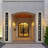 60 Inch Long Strip Modern LED Outdoor Wall Light Fixture 5.1In Wide Outdoor Garage Lights, 2 Pack Black Wall Mount Lighting Fixture Exterior Wall Sconce 3000K For House Garage Patio-445450148-445450144