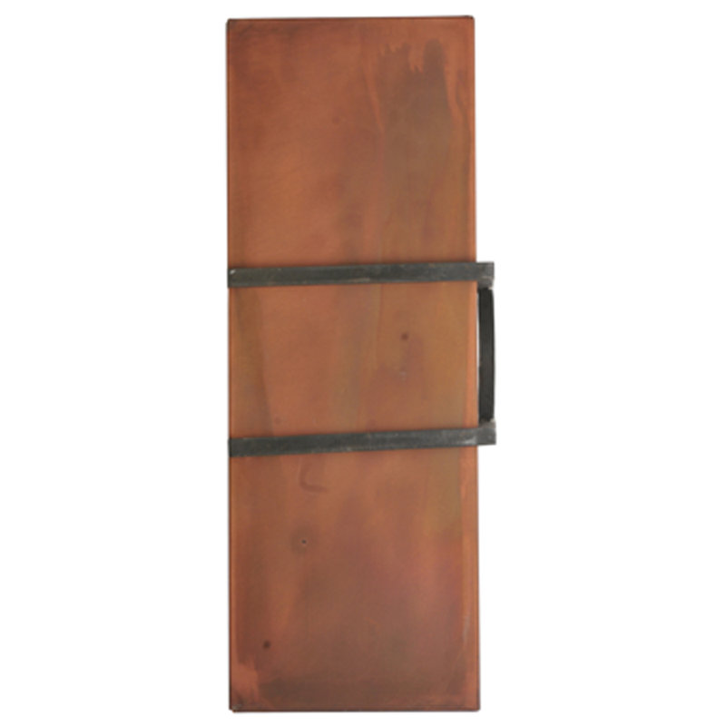 Rustic Lodge Flush Mounted Sconce, LED