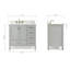 Ensemble de meuble-lavabo simple 37 po Flynt-64627208