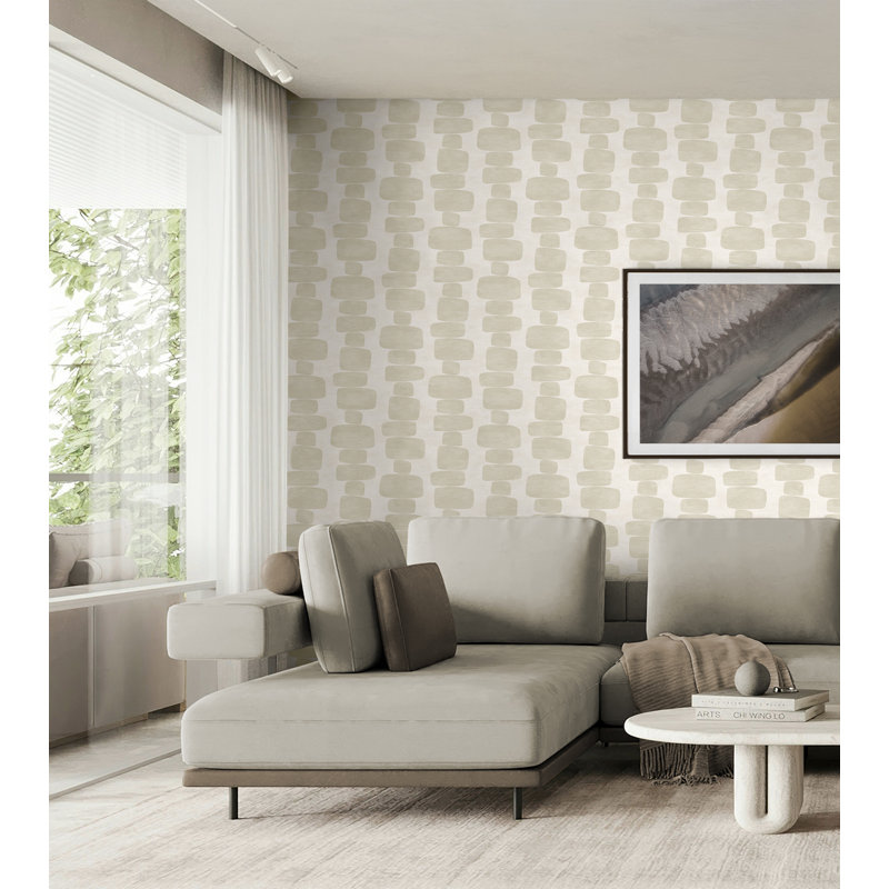 Papier peint adhésif Stacy Garcia Home, Beige
