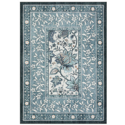 Floral Area Rug