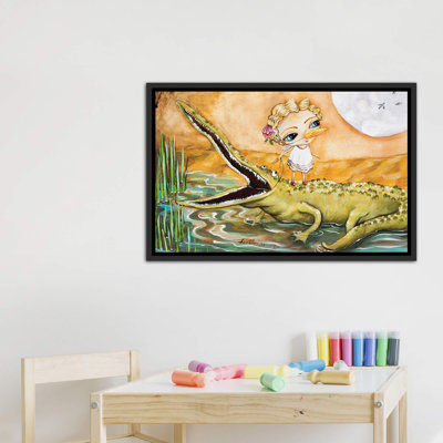 " A Girl And Her Gator " by Heather Renaux