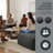 30"Upholstered Boneless Corduroy Ottoman Module For Modular Sofa Sectional Couch, No Assembly Required-189269762