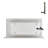 Streamline 66 in. x 32 in. Acrylic Left-Hand Drain Alcove Bathtub in Glossy White With External Drain-101700382