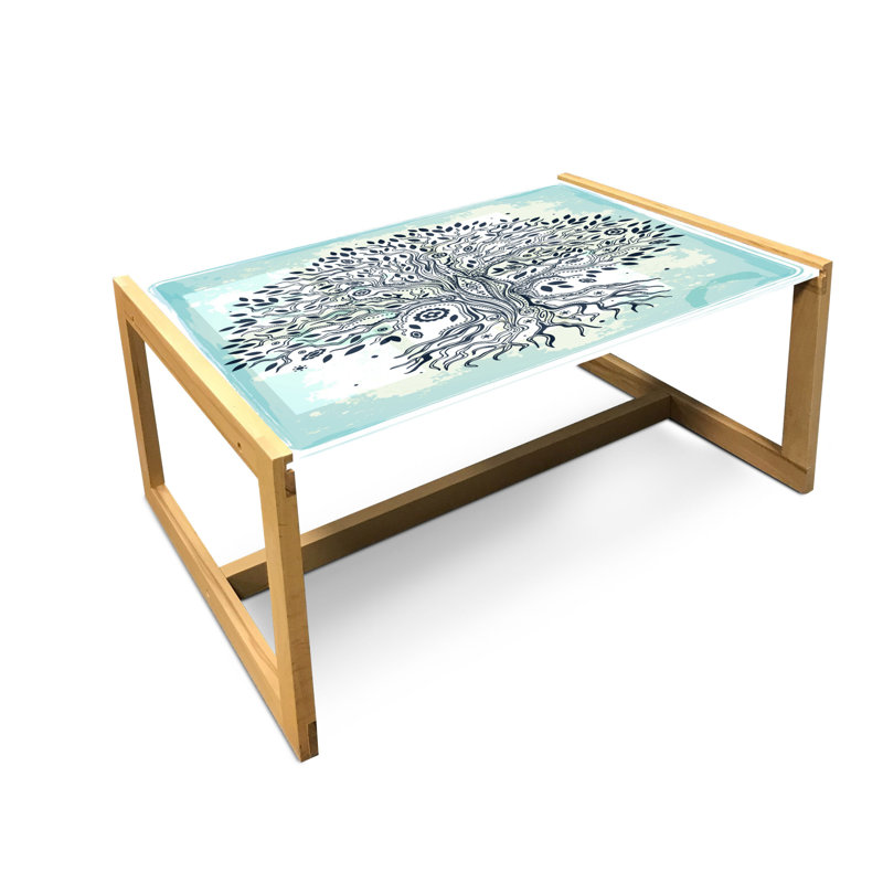 Jack-James Sled Coffee Table, 90cm H x 62cm W x 40cm D
