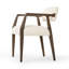Chaise avec accoudoirs touffetée Lajeana-355231118