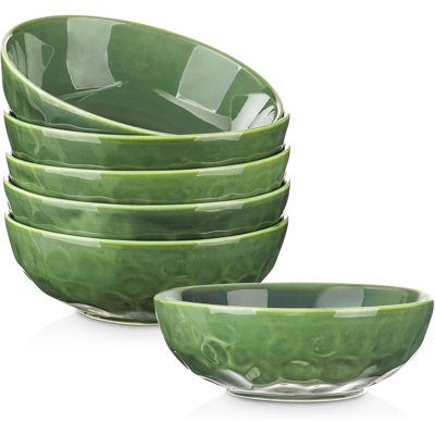 Ceramic Pasta Bowls Set, 32 Ounce Soup Bowls, Large Salad Bowls, Chip Resistant