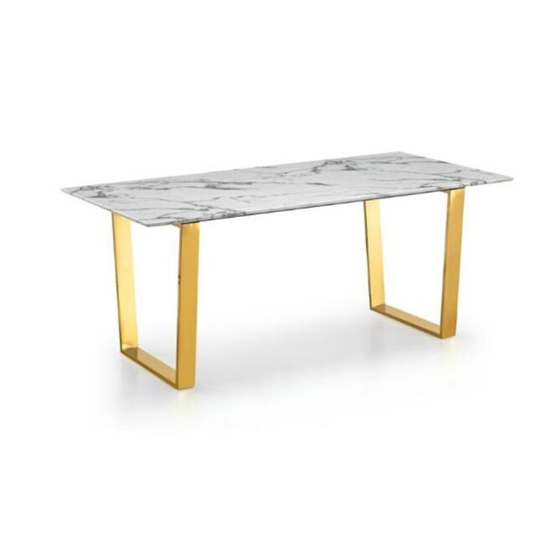 Table de salle à manger Mauree, L 30,1 po x L 50,1 po
