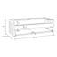 Rosswell Single (3') Drawers Bed Frame