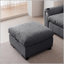 Repose-pieds de canapé modulaire en L 114,5 po-407827115