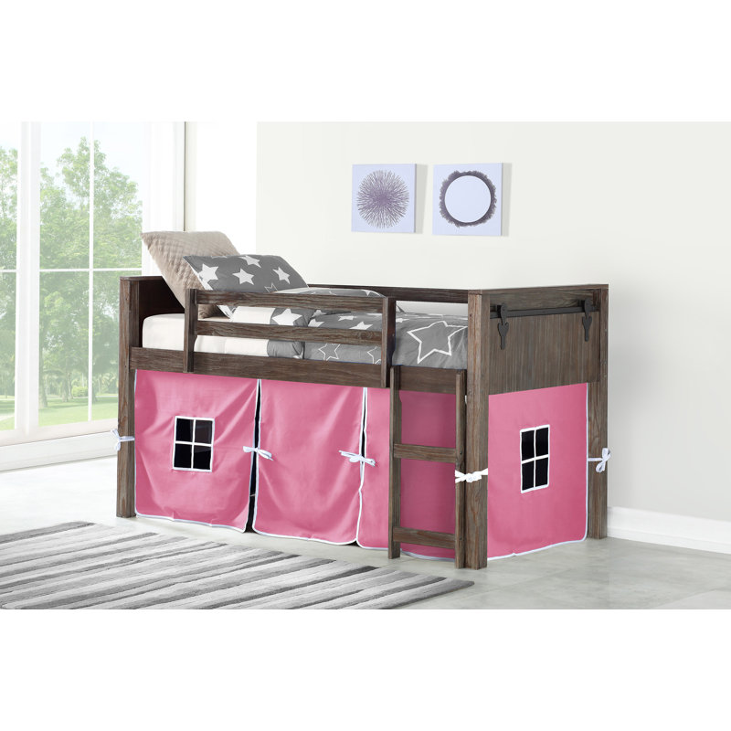 Lit mezzanine simple Ivanna par Harriet Bee, Rose