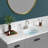 Sarlai 18" x 15" Oval Ceramic Vessel Sink Undermount Bathroom Sink with Overflow