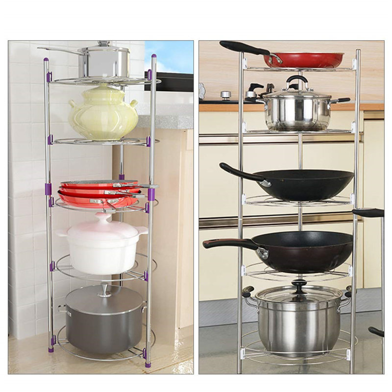 Iron Free Standing Pot Rack