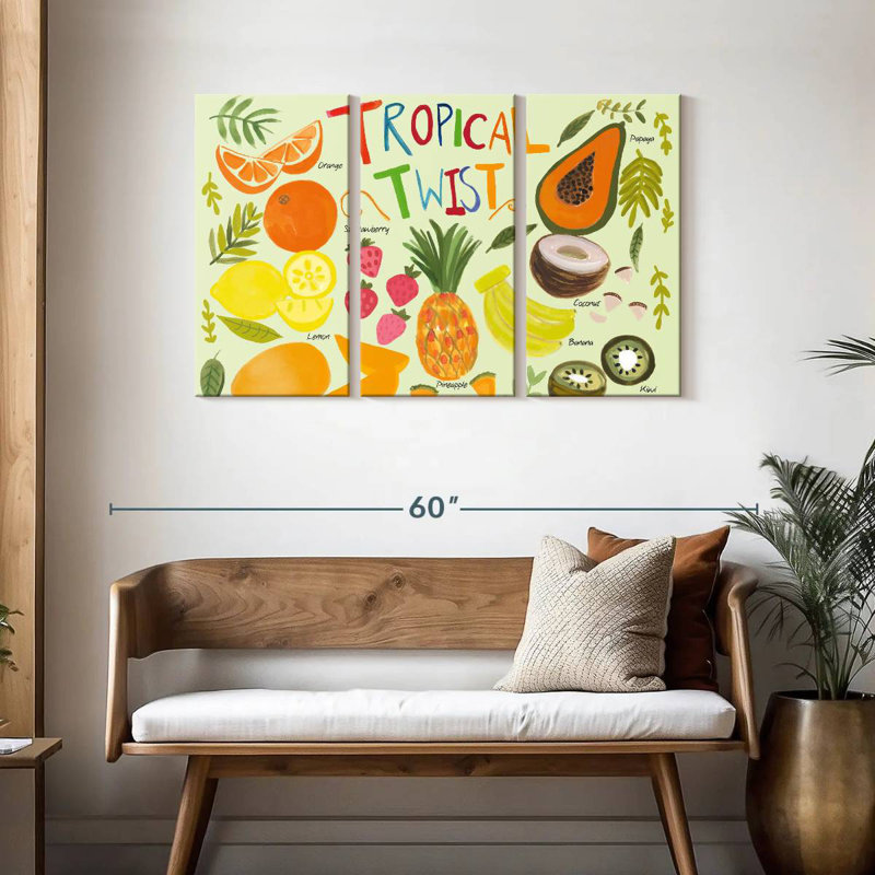 Yarlin Fruity Smoothie II, 28" H x 45" W