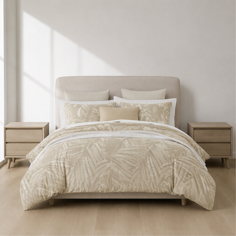 3 Pieces King Cotton Duvet Set,Linen