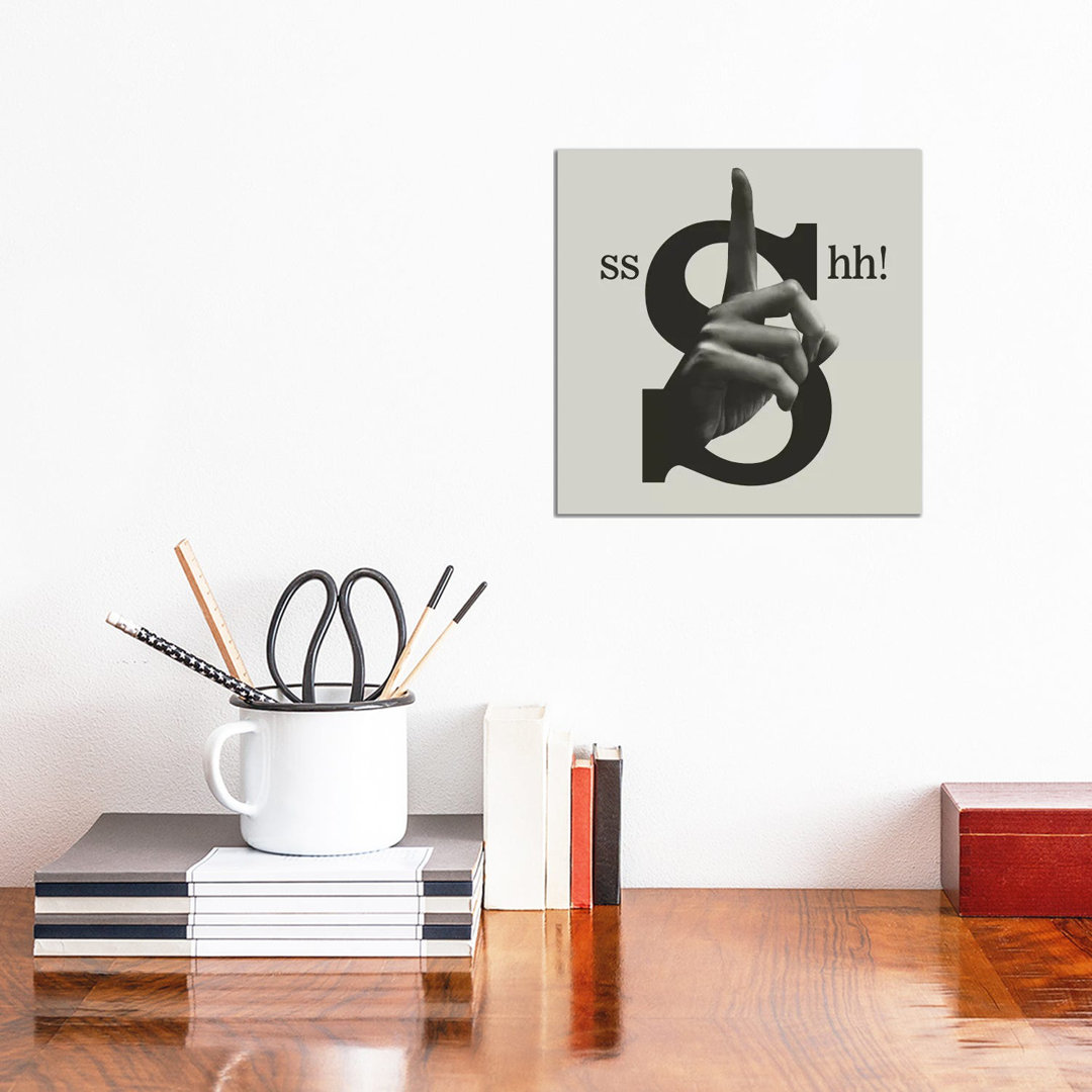 Shh by Ali Gulec - Wrapped Canvas Gallery-Wrapped Canvas Giclée
