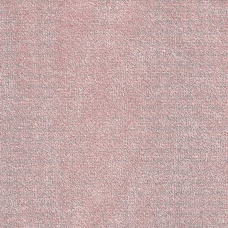 Lit simple en velours avec 12 supports robustes, Rose clair