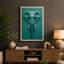 Elephant Head Sculpture Modern - Wrapped Canvas-1460668022-1460668020