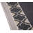Indoor / Outdoor Striped Design Black Light Weight Low Pile Slip Resistant Rugs for Commercial, Residential Hallway-1800113979