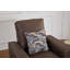 Ensemble de chaise d'appoint et causeuse en tissu Modern Tech avec coussins, ensemble de salon brun-124342267