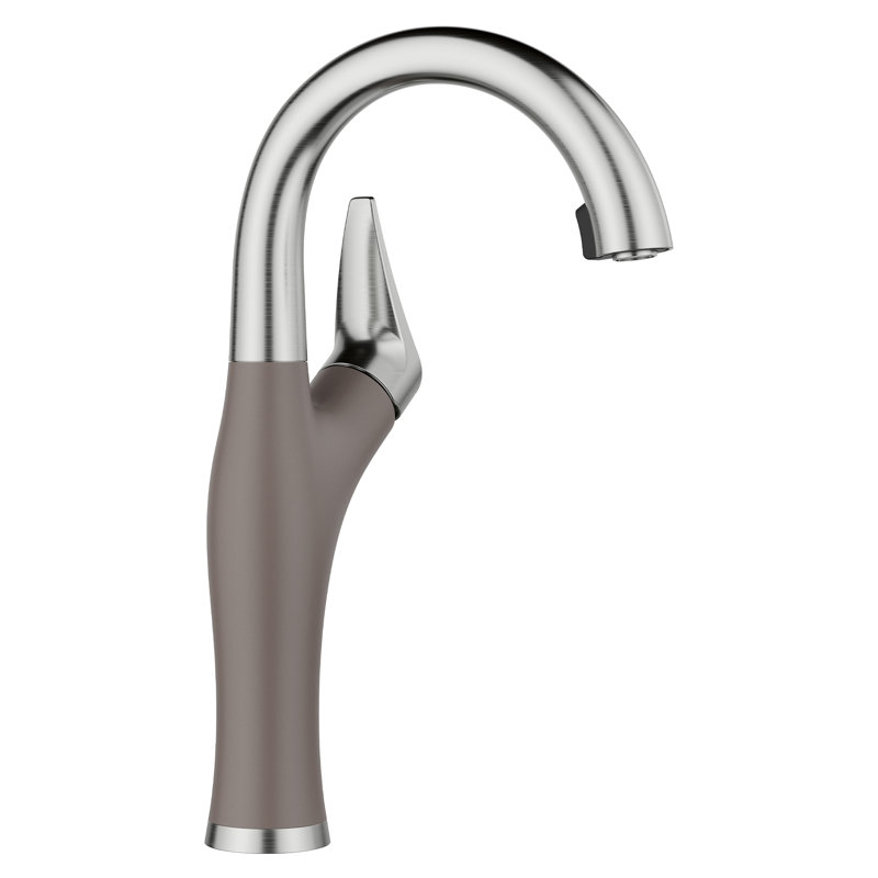 Artona Pull-Down Dual-Spray Bar Faucet, 1.5 GPM, Volcano Grey