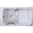 48'' x 28'' Air Fiberglass Bathtub with Faucet-63653284-86584616
