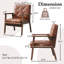 Chaise avec accoudoirs rembourrée Judeth et structure en bois massif (ensemble de 2)-1794009624-1752254512
