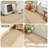 Neutral Non-slip Kitchen Mat Runner (Set of 3)-150168110
