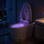 Toilette allongée une pièce intelligente avec bidet, siège chauffant, séchoir à air chaud, stérilisation UV-C et télécommande