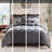 Piece Full Bedding Sets, Polyester Rustic Modern Comfort For Home