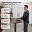 Adjustable Metal Base Standing Desk-93657107-93657106