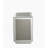 Noralie Mirrored & Faux Dimaonds Accent Table