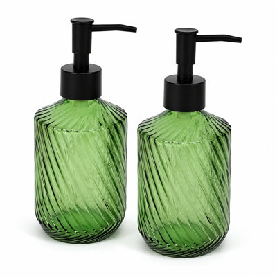 Distributeur de savon diagonal 14,2 oz (vert)