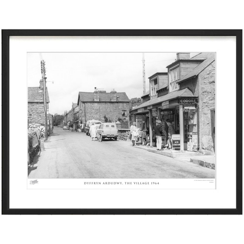 Dyffryn Ardudwy, The Village 1964 - Single Picture Frame Print, 45cm H x 60cm W x 2.3cm D