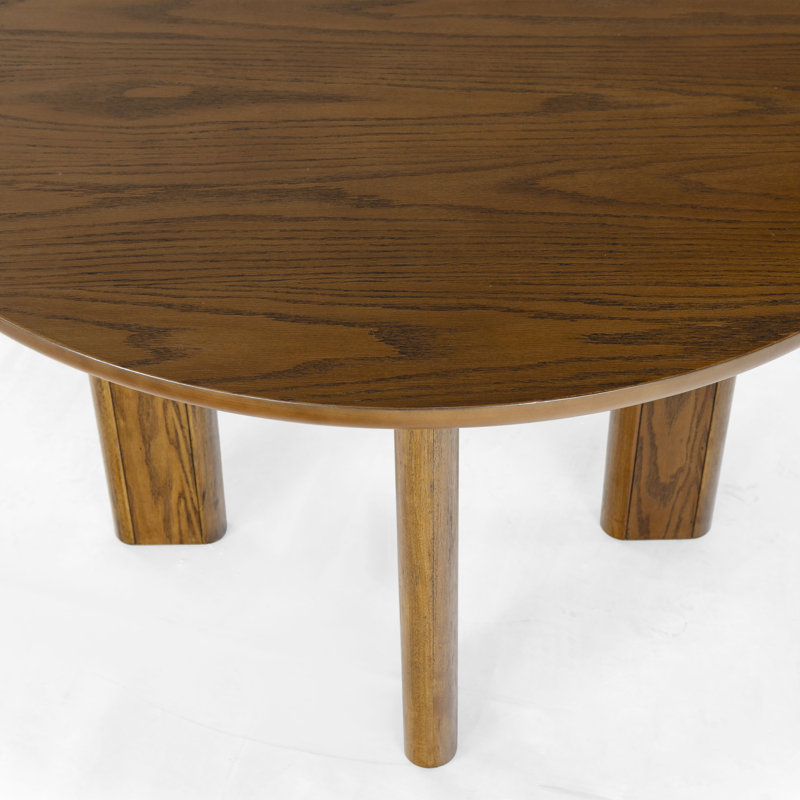 Olivetta Round Dining Table, Medium Oak