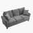 Velours gris est en rupture de stock