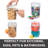 OGGI Fresh 4 Piece Kitchen Canister Set