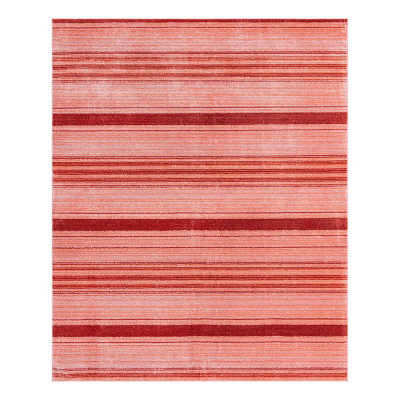 Osteen Striped Indoor Rug, Rectangle 7'10" x 10'2"