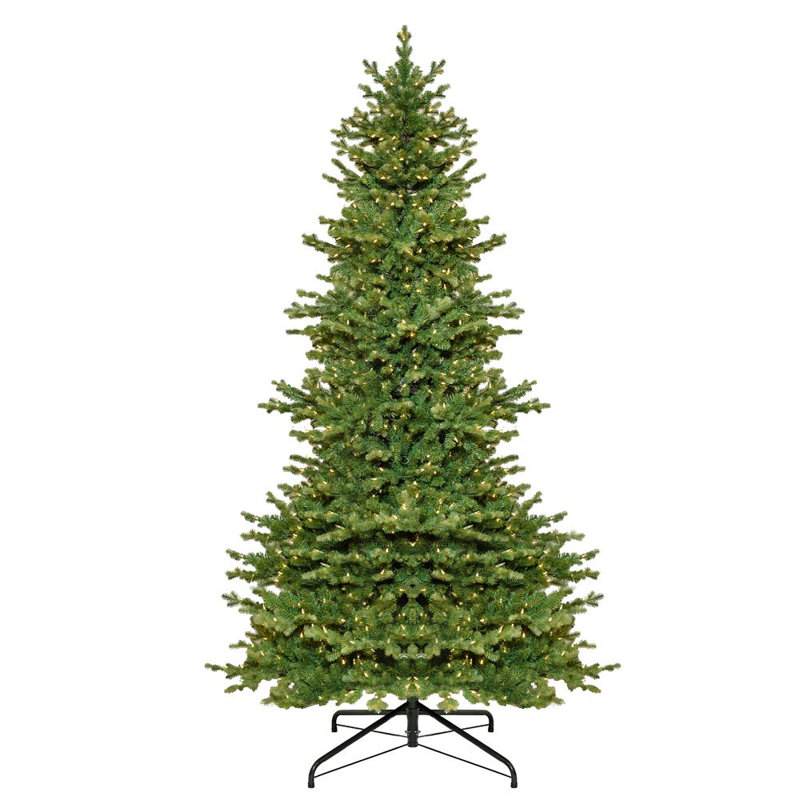 108' H Lighted Artificial Spruce Christmas Tree